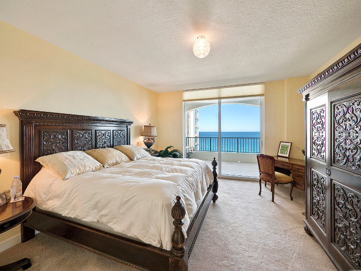 3740 S Ocean Blvd,1504, Highland Beach, FL 33487 Master bedroom