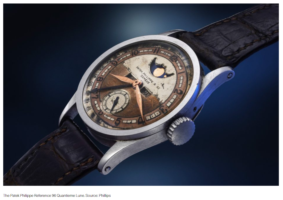 An auction of the last Chinese Qing Emperor Aisin-Gioro Puyi Patek Philippe watch for Jean-Luc Andriot blog 042423