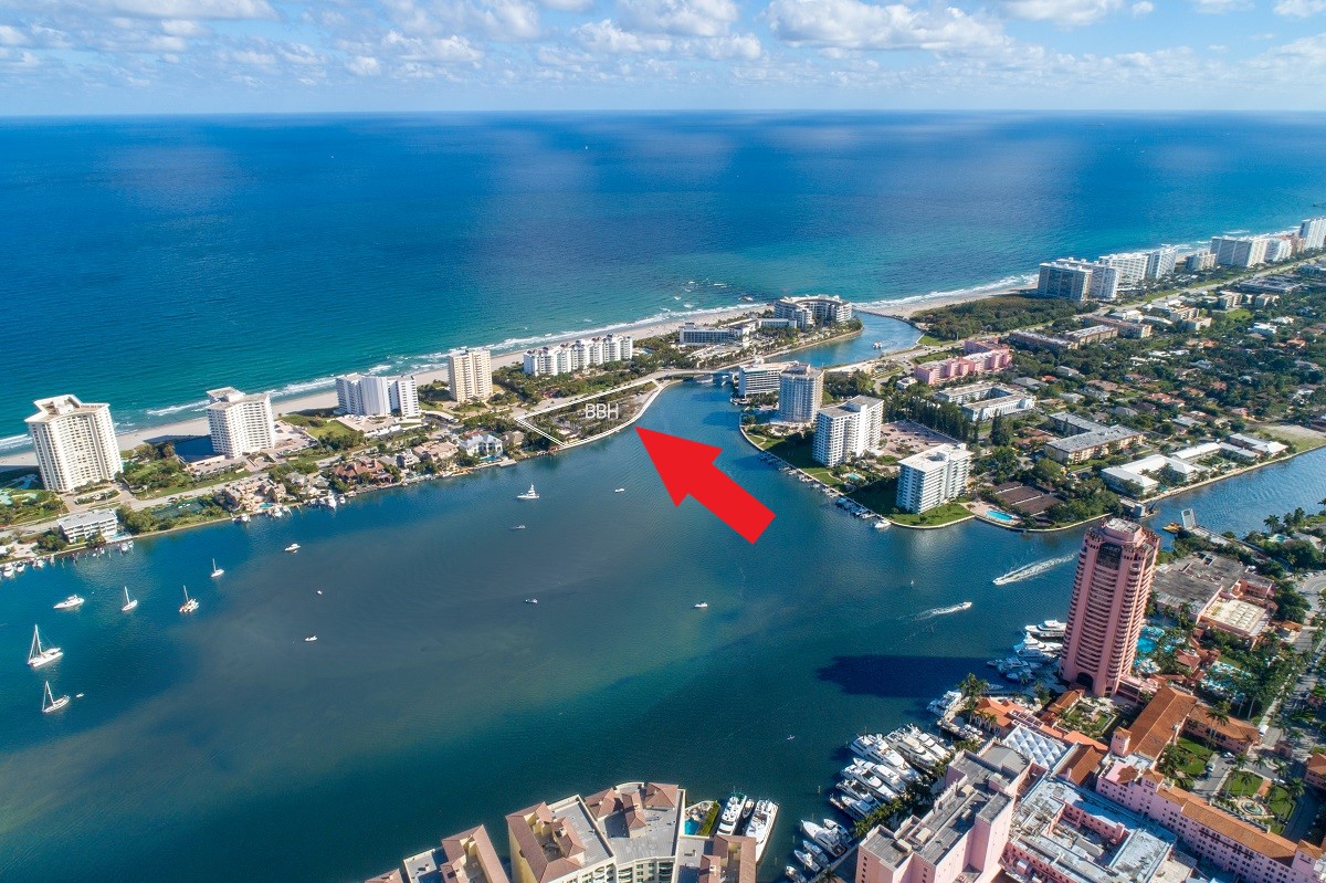 Boca Beach House 725 S Ocean Blvd Boca Raton FL 33432 Luxury condos for sale Aerial map for Jean-Luc Andriot blog 071519