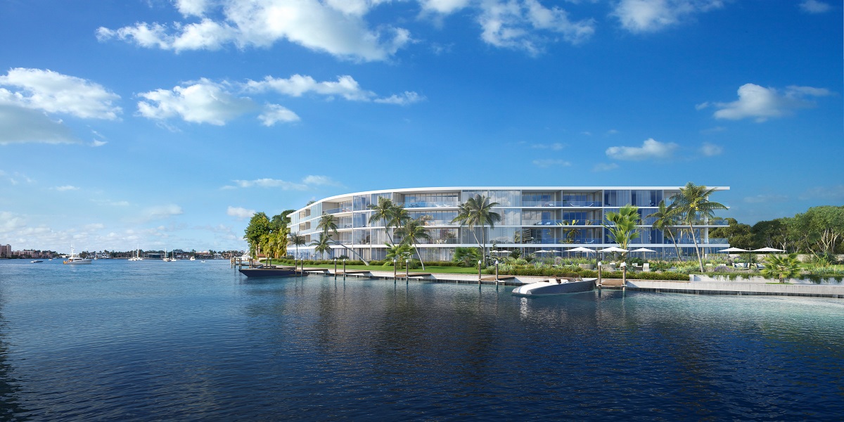 Boca Beach House 725 S Ocean Blvd Boca Raton FL 33432 Luxury condos for sale Far North view rendering
