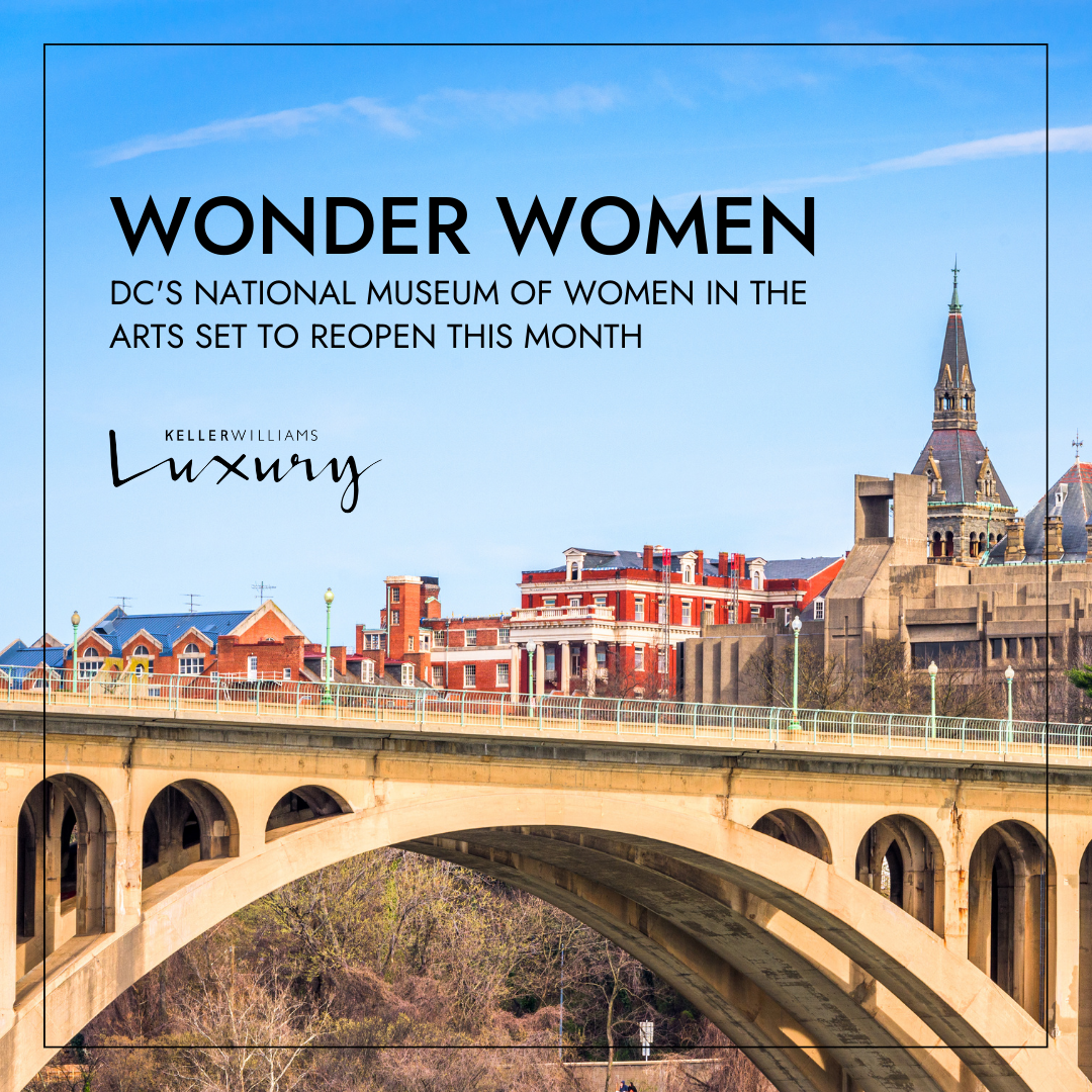 DC’s National Museum of Women in the Arts is set to reopen for Jean-Luc Andriot blog 101623