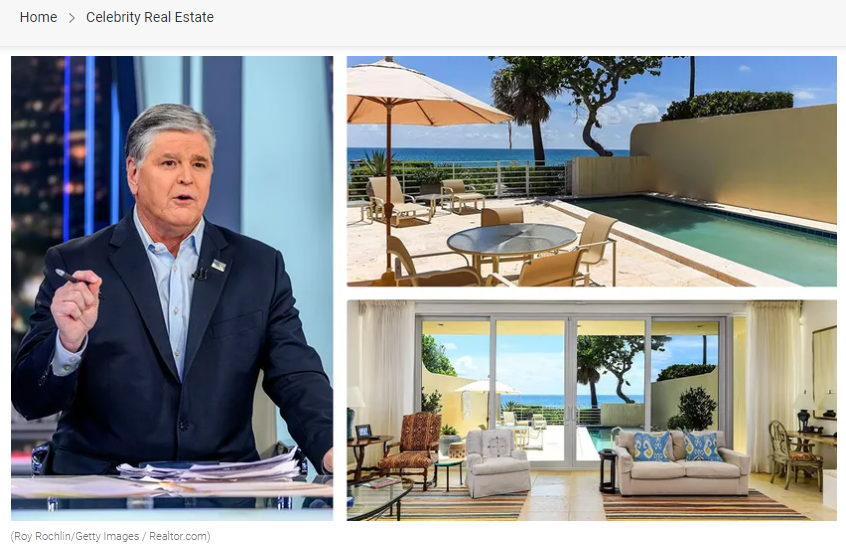 From Realtor.com Hello Florida Inside Sean Hannity’s New Townhouse in Palm Beach for Jean-Luc Andriot blog 011524