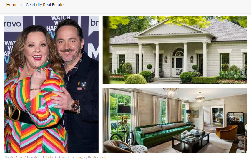 From Realtor.com Melissa McCarthy’s Lovely $4.9M Atlanta Spread Is Pending Sale for Jean-Luc Andriot blog 090723