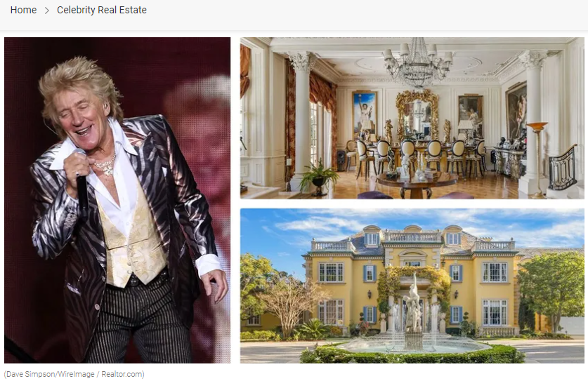 From Realtor.com Rod Stewart Ups the Price on His Bananas Beverly Hills Estate—Now $80M for Jean-Luc Andriot blog