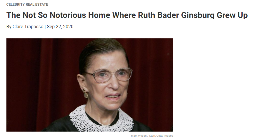 From Realtor.com The Home Where Ruth Bader Ginsburg Grew Up for Jean-Luc Andriot blog 092320