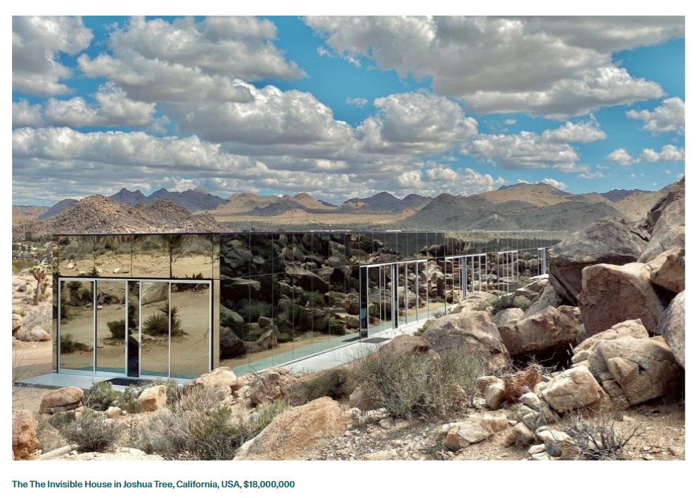 Iconic Invisible House in Joshua Tree lists for $18 million for Jean-Luc Andriot blog 020223