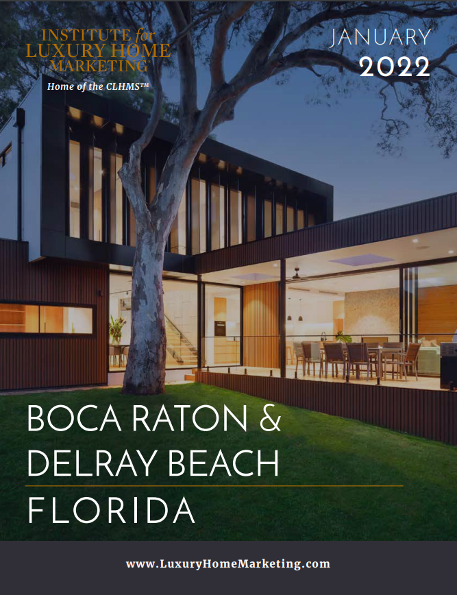 Jean-Luc Andriot Boca Raton - Delray Beach Luxury market report January 2022 for Jean-Luc Andriot blog 122121