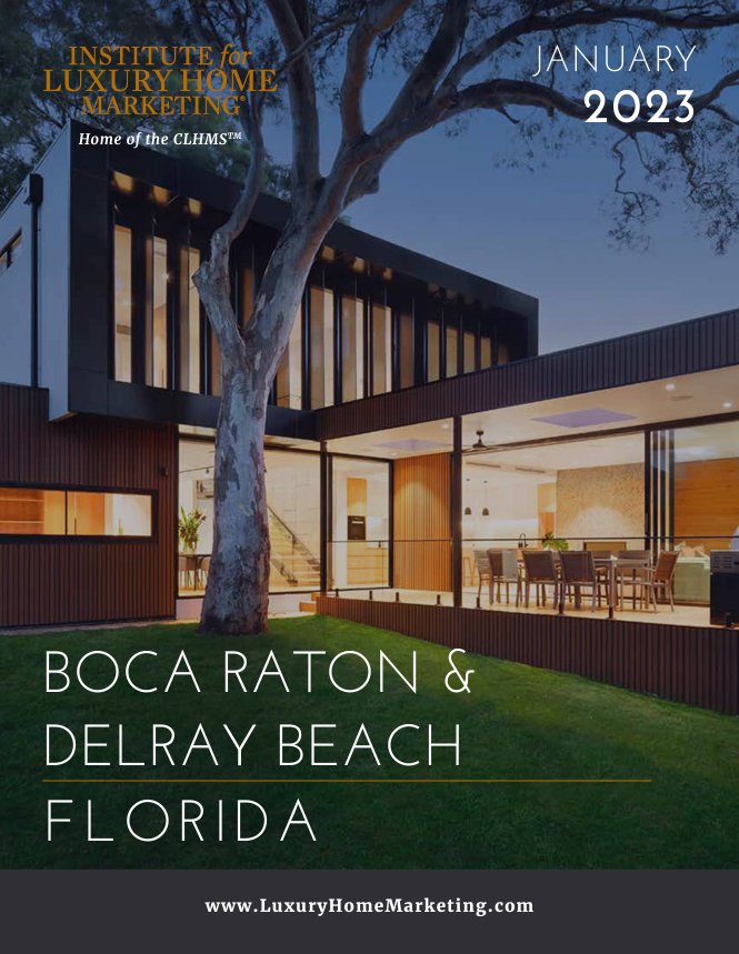 Jean-Luc Andriot Luxury market report Boca Raton January 2023 for Jean-Luc Andriot blog 012023