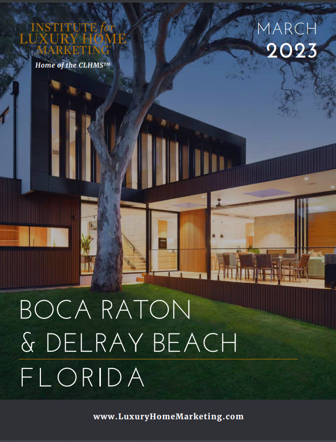 Jean-Luc Andriot Luxury market report Boca Raton March  2023 for Jean-Luc Andriot blog 032023