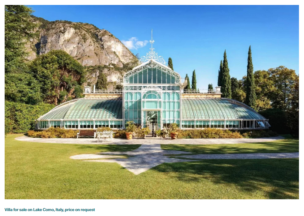 Lake Como's Enchanting Art Nouveau Greenhouse Turned Home Hits the Market in Griante for Jean-Luc Andriot blog 092523