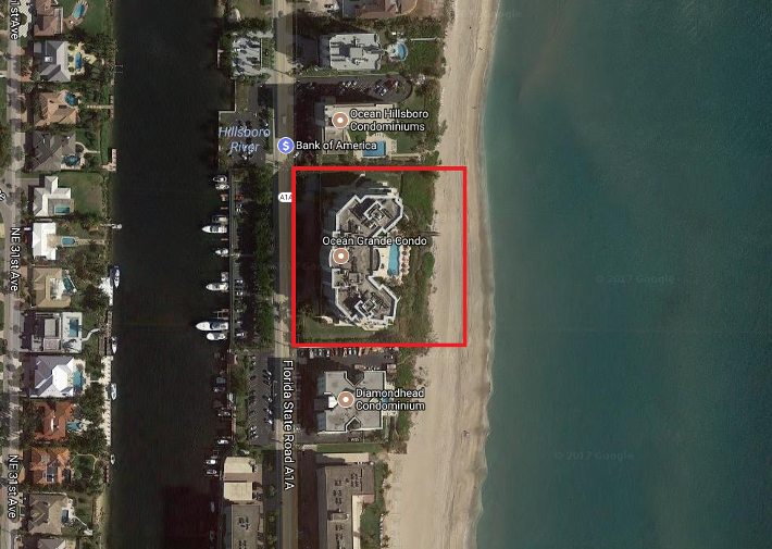 Ocean Grande 1063 Hillsboro Mile Hillsboro Beach FL 33062 luxury condominiums for sale aerial view_1
