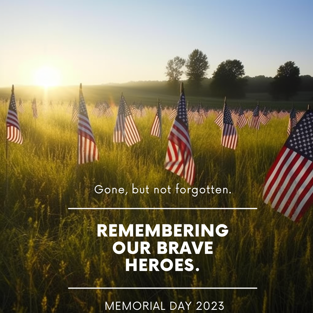 Safe and Happy Memorial Day 2023 for Jean-Luc Andriot blog 052923