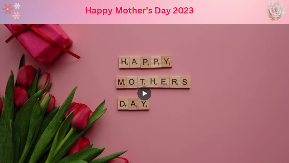Video - Happy Mother's Day 2023 for Jean-Luc Andriot