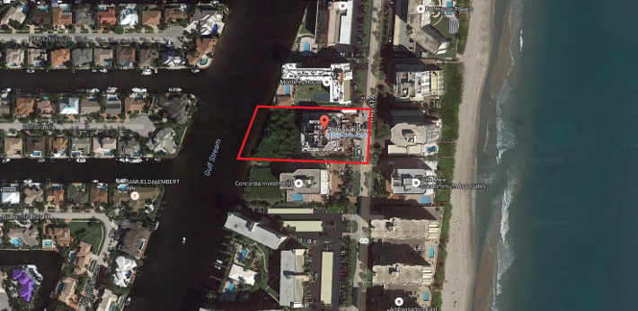 3200 S Ocean Blvd Highland Beach, FL 33487 Luxury condominiums for sale aerial view