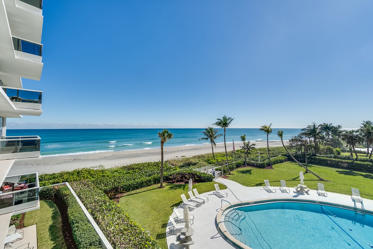 700 S Ocean Blvd, #303, Boca Raton, FL. 33432 Sabal Point luxury condominium for sale Balcony view picture2