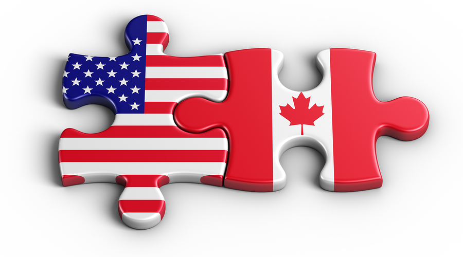 American and Canadian puzzle for Jean-Luc Andriot blog