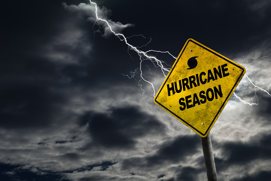 Hurricane sign for Jean-Luc Andriot blog 061719