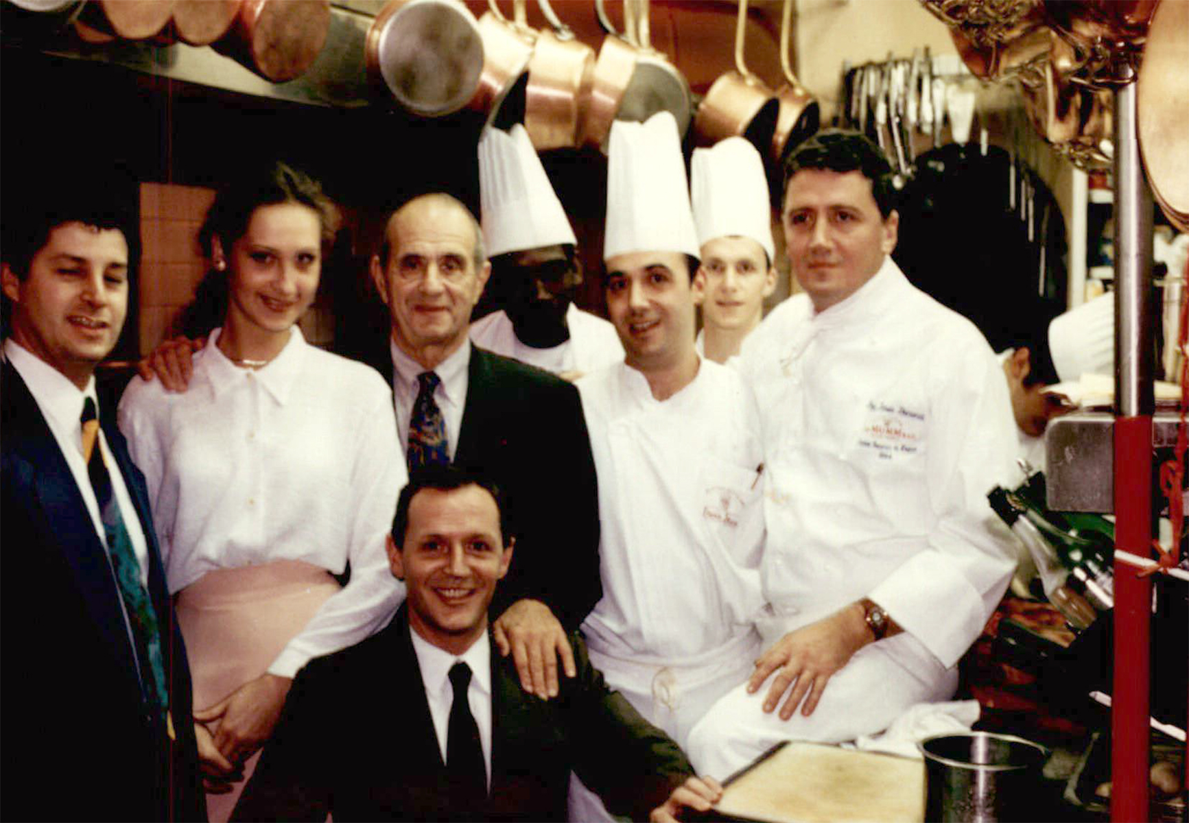 Jean-Luc Andriot and Paul Bocuse at Trois Jean Restaurant New York picture3