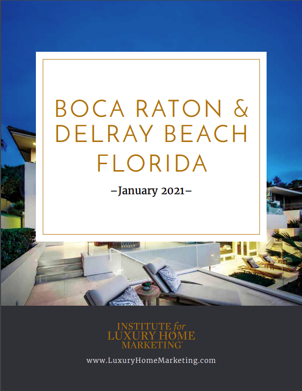 Jean-Luc Andriot Boca Raton - Delray Beach Luxury market report January 2021 for Jean-Luc Andriot blog 012021