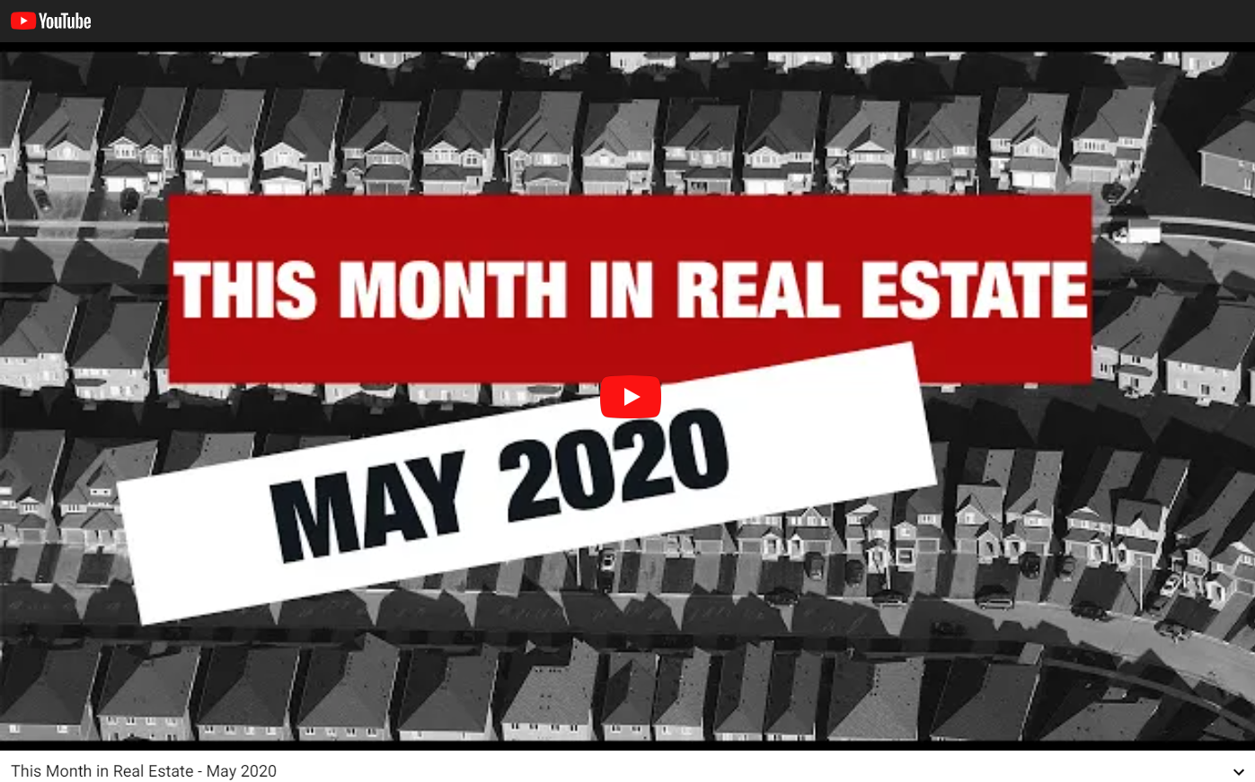 Keller Williams Realty This month in real estate May 2020 for Jean-Luc Andriot blog 051120