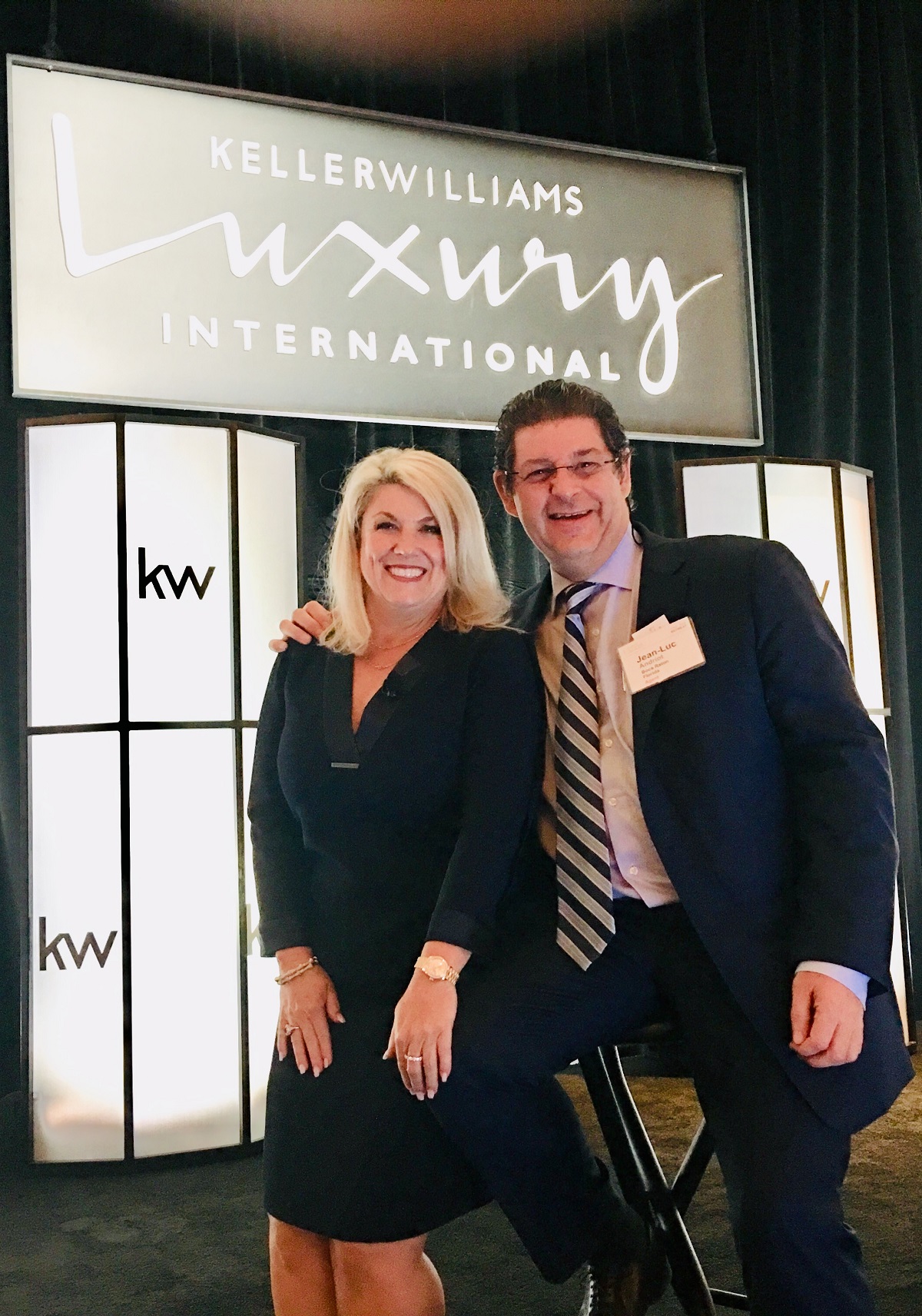 KW Luxury meeting Boca Raton April 2019 with Jean-Luc Andriot and Lesli Akers 041619